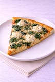 Spinach Cheese Pizza Slice