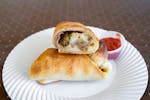 Sausage, Pepper & Onions Roll