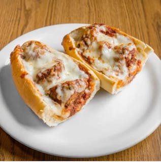 Meatball Parmesan Sandwich