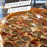 Sausage & Pepperoni Pizza