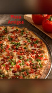 Amigos Veggie Garden Pizza