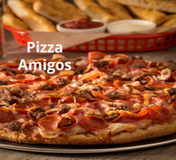 Amigos Meat Deluxe Pizza