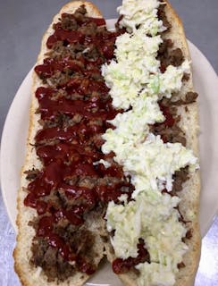 BBQ Po Boy Sandwich