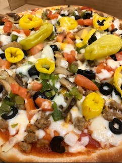 All Veggie Pizza