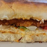 Fried Chicken Po Boy Sandwich