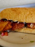 Fried Chicken Po Boy Sandwich