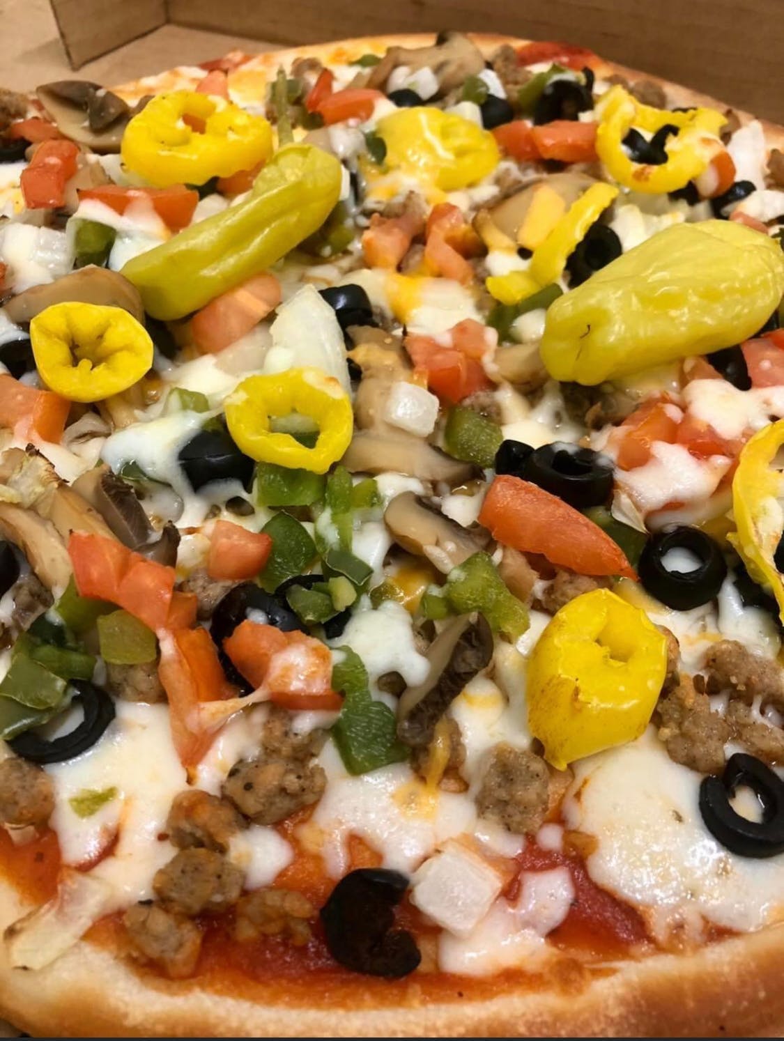 All Veggie Pizza