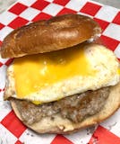 Egg, Cheese with Sausage Breakfast Sandwich