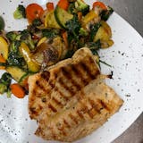 Oven Baked Chicken Breast with Sauteed Vegetables