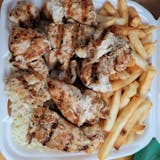 Chicken Kabob Dinner
