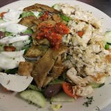 Grilled Chicken, Eggplant & Fresh Mozzarella Salad