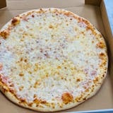 Two Large Cheese Pizzas & 12 Pieces Garlic Knots Store Special