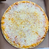 One medium Cheese Pizza, 5pcs wings