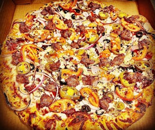 Modesto Super Supreme Pizza