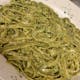 Spinach Fettuccini Al Pesto