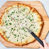 White Olive Pizza