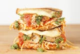 Meatball Parm Grilled Cheese Sandwich