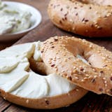 Bagel with Cream Cheese Breakfast