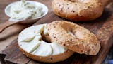 Bagel with Flavor Cheese Breakfast