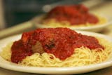 Pasta with Meatballs in Tomato Sauce
