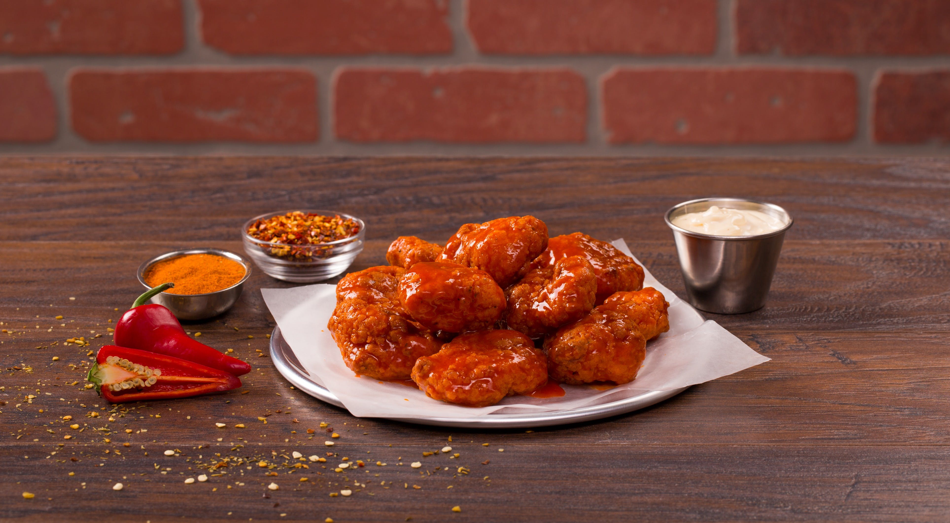 Order Boneless Wings - 1/2 lb. food online from Mountain Mikes Pizza store, Meadow Vista on bringmethat.com
