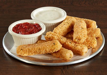 Order Mozzarella Sticks - 8 Pieces food online from Mountain Mikes Pizza store, Meadow Vista on bringmethat.com
