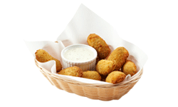 Order Jalapeno Poppers - 8 Pieces food online from Mountain Mikes Pizza store, Meadow Vista on bringmethat.com
