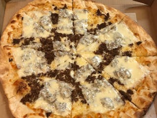 Cheesesteak Pizza