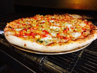 Sweet Roasted Chicken Pizza