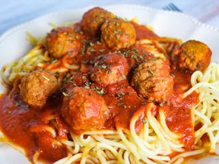 Linguine with Meatballs