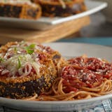 Vegan Cheese Eggplant Spaghetti