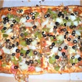 Sicilian Vegetable Pizza