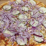 Vegan Chhole Pizza