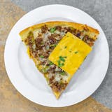 Philly Cheesesteak Pan Pizza