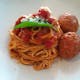 Spaghettini with Meatballs