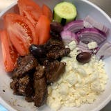 Greek Bowl With Steak Tips