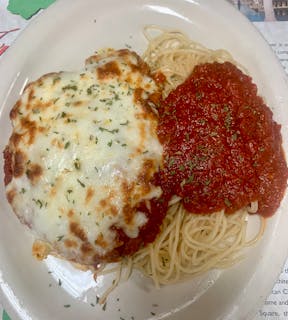 Chicken Parmigiana Pasta