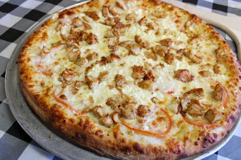 Knolla's Pizza | Small Chicago Pan Style. A little thicker