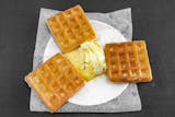 Plain Waffle Breakfast