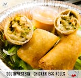 Southwestern Chicken Egg Rolls
