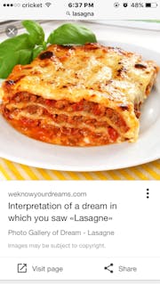 Homemade Lasagna