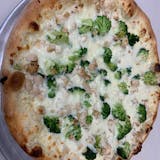 NEW Grilled Chicken & Broccoli Alfredo (white) Pizza
