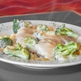 Ziti Broccoli and Chicken (Alfredo Sauce)