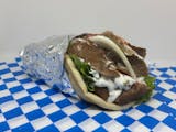 Gyro Sandwich on Pita Bread