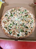 Chicken Alfredo Pizza