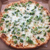 Broccoli Garlic Pizza