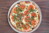 Fresh Mozzarella, Tomato and Basil Pizza