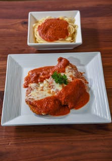 Traditional Chicken Parmigiana