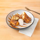 Banana Caramel Fried Cheesecake