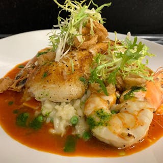 Scallop & Jumbo Shrimp Risotto